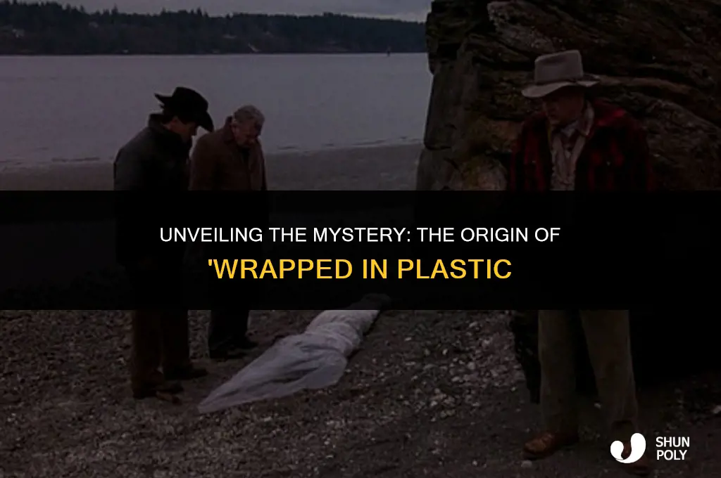 what movie or show does the phrase wrapped in plastic
