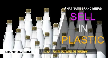 Plastic Beer: Name Brands That Sell in Plastic