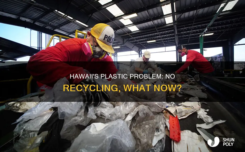 what no plastic to recycle in hawaii