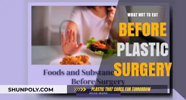 Pre-Surgery Diet Mistakes: Foods to Avoid Before Plastic Surgery