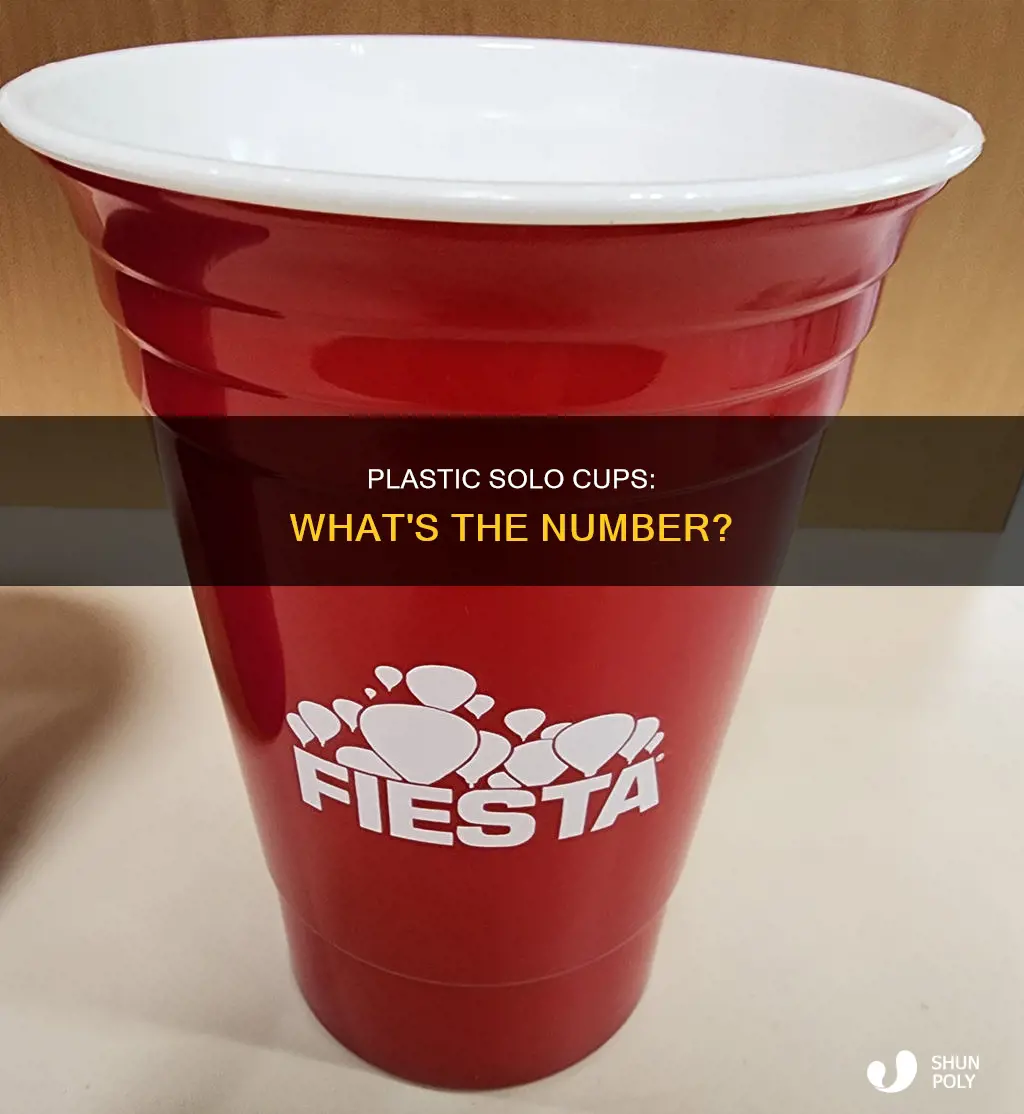 what number is solo cup plastic