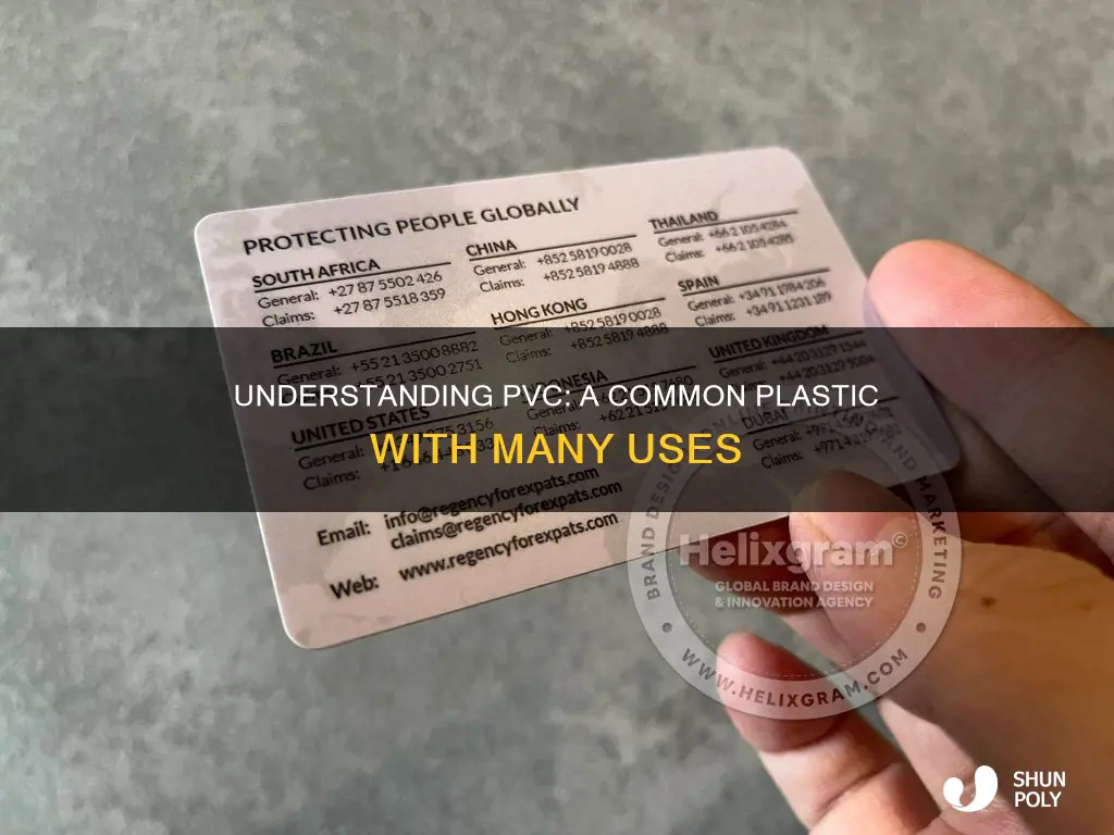 what number of plastic is pvc