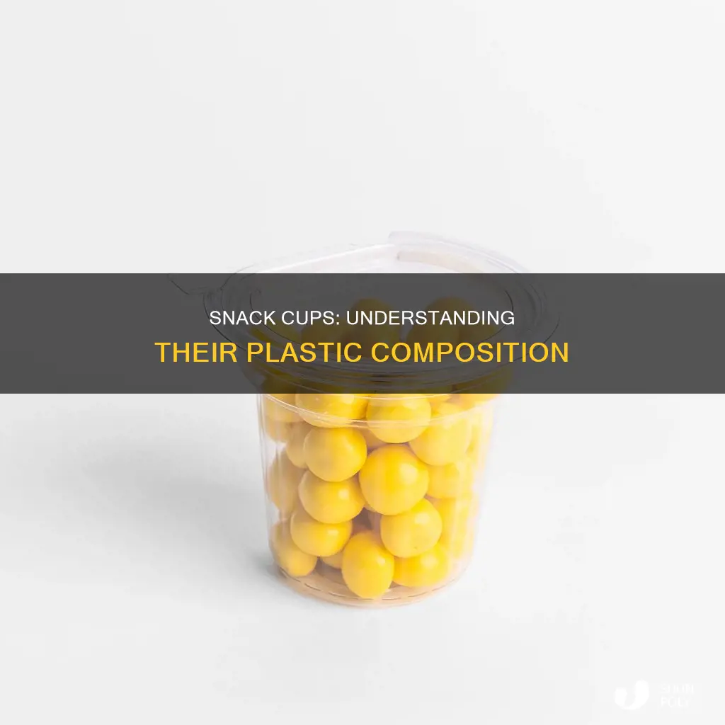 what number plastic are snack cups
