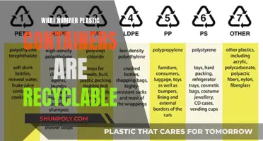 Recycling Plastic Containers: Understanding the Number System