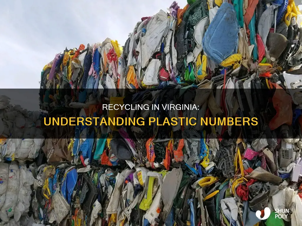 what number plastic is recyclable in virginia