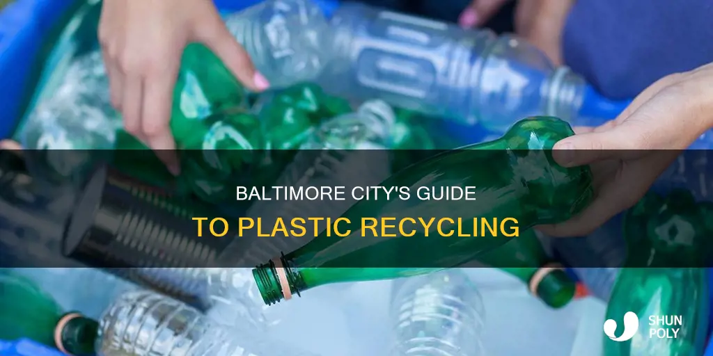 what number plastics are recyclable in baltimore city