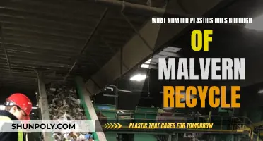Malvern's Plastic Recycling: What Numbers Make the Cut?