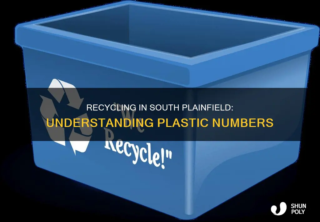 what number plastics does south plainfield recycle