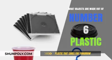 Discovering Everyday Items Crafted from Number 6 Plastic Material