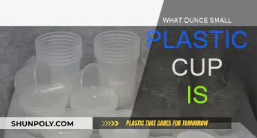 Small Plastic Cups: What's the Ounce Capacity?
