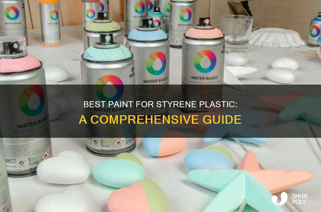 what paint for styrene plastic