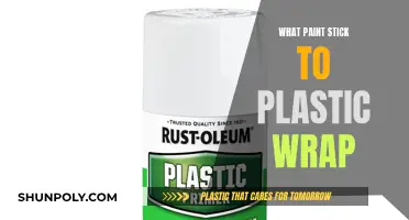 How to Paint on Plastic Wrap?