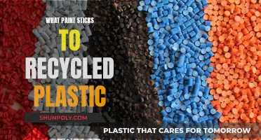 Sticking Paint to Recycled Plastic: Best Practices