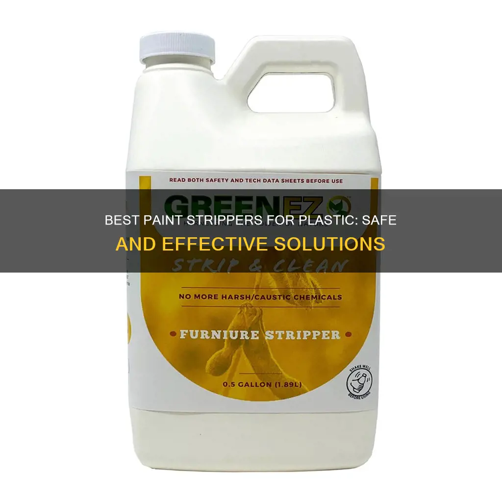 what paint stripper is safe for plastic