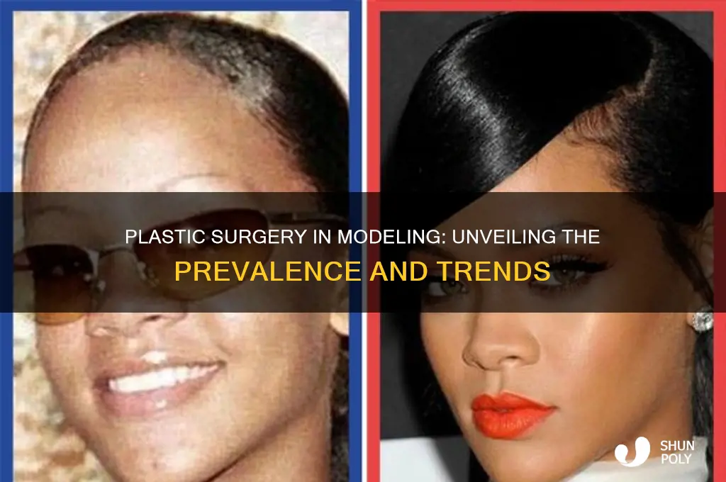 what percent of models have had plastic surgery