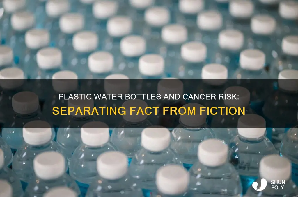 what percentage of people get cancer from plastic water bottles