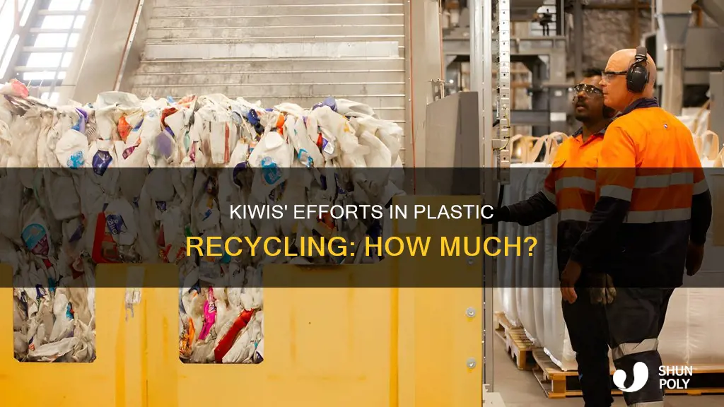 what percentage of plastic is recycled in new zealand