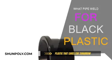 Selecting the Right Weld for Black Plastic Pipes