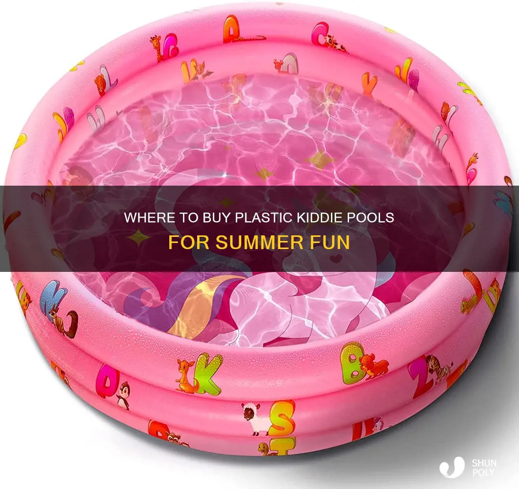 what place sells those plastic kiddie pools
