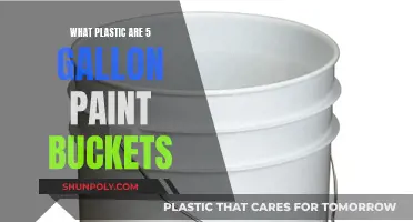 Identifying the Plastic of 5-Gallon Paint Buckets