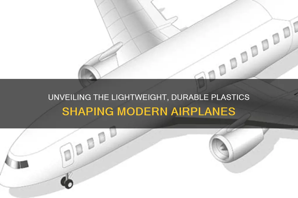 what plastic are airplanes made of
