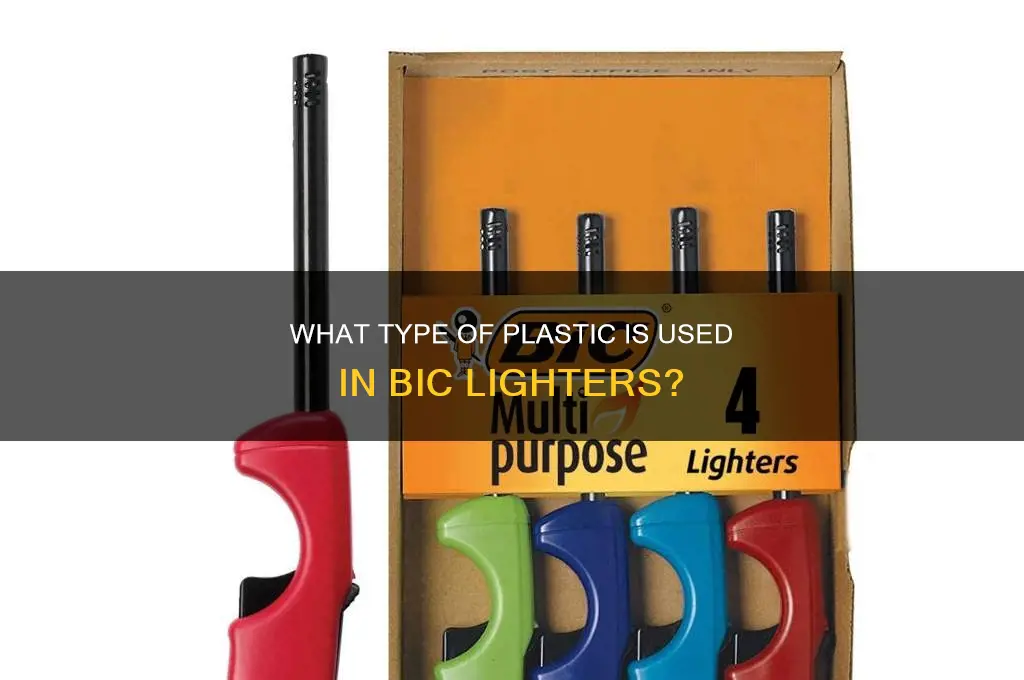 what plastic are bic lighters made of