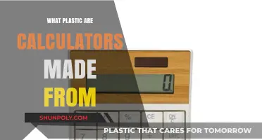 Unveiling the Plastic Composition of Modern Calculators: Materials Explained