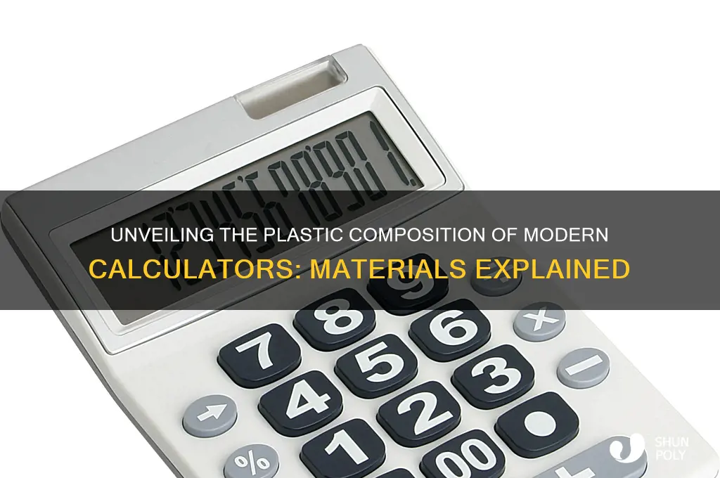 what plastic are calculators made from