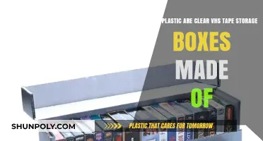 Unveiling the Clear Plastic Used in VHS Tape Storage Boxes