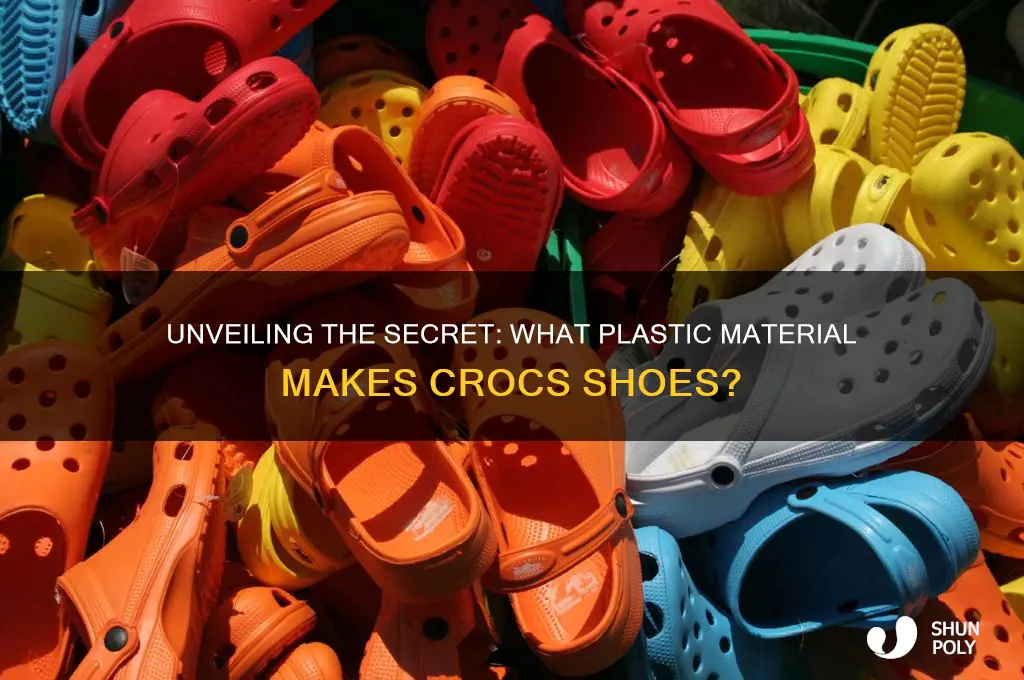 what plastic are crocs made of