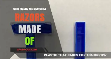 Disposable Razors: Unveiling the Plastic Materials Behind Their Design