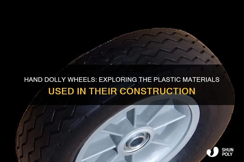 what plastic are hand dolly wheels made from