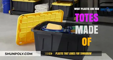 HDX Totes Material: Understanding the Plastic Composition and Durability