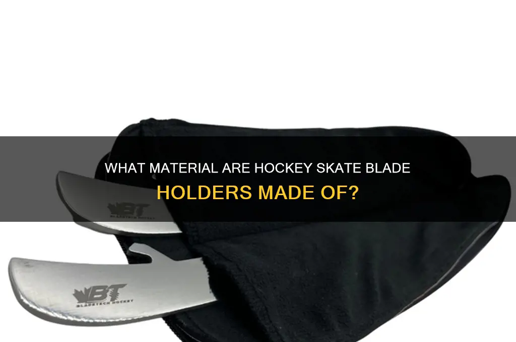what plastic are hockey skate holders made of