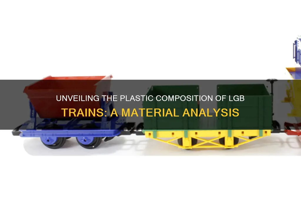 what plastic are lgb trains made from