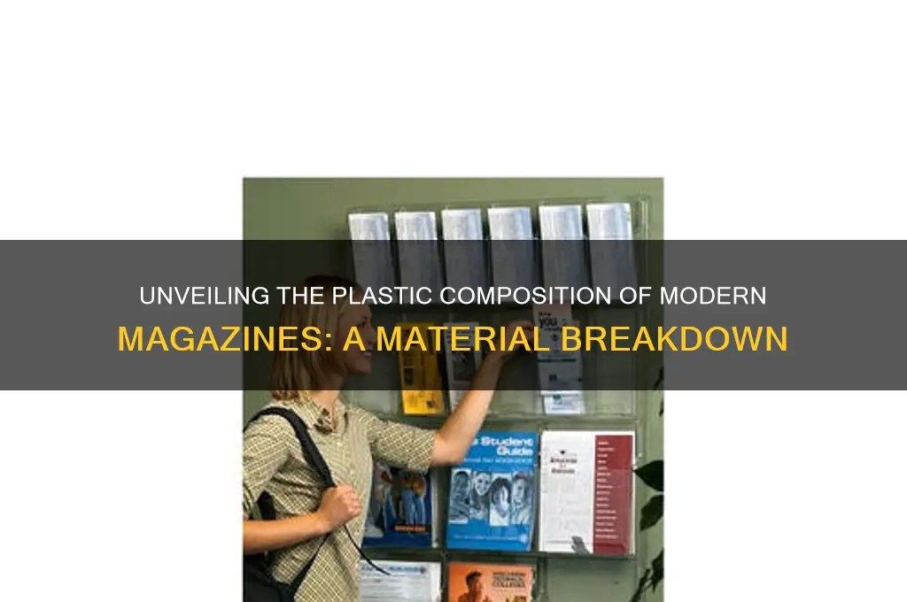 what plastic are magazines made out of