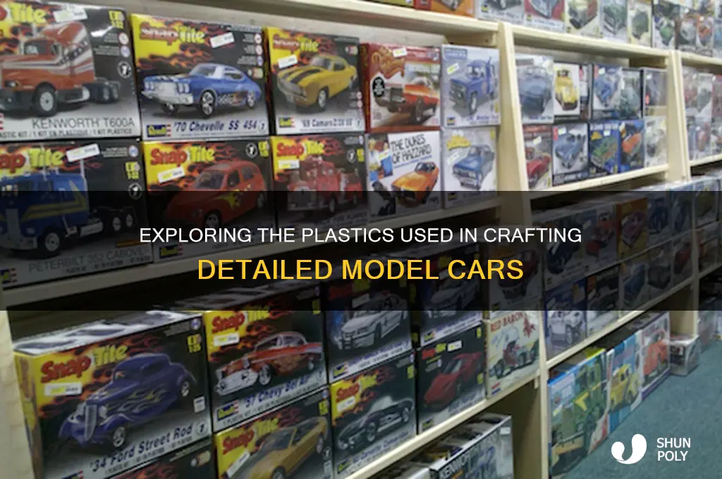 what plastic are model cars made from