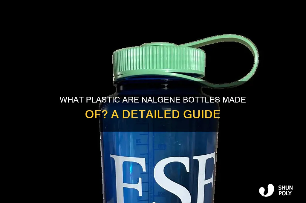 what plastic are nalgene bottles made of