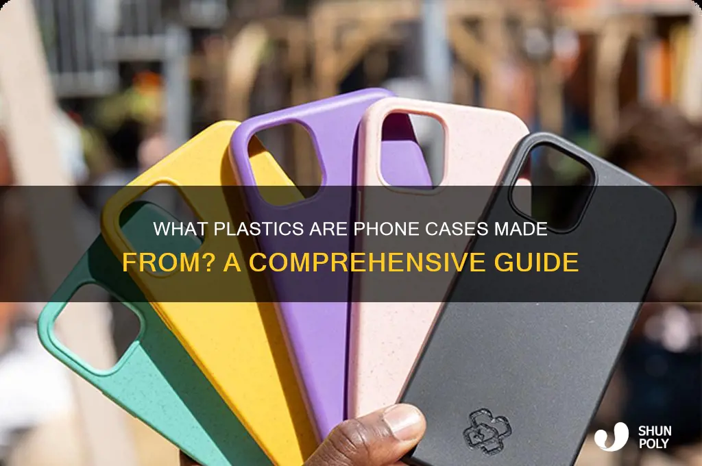 what plastic are phone cases made from