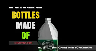 Poland Spring Bottles: Unveiling the Plastic Material Composition