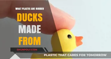 Rubber Ducks: Unveiling the Plastic Material Behind the Bath Toy