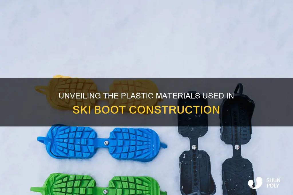 what plastic are ski boots made of