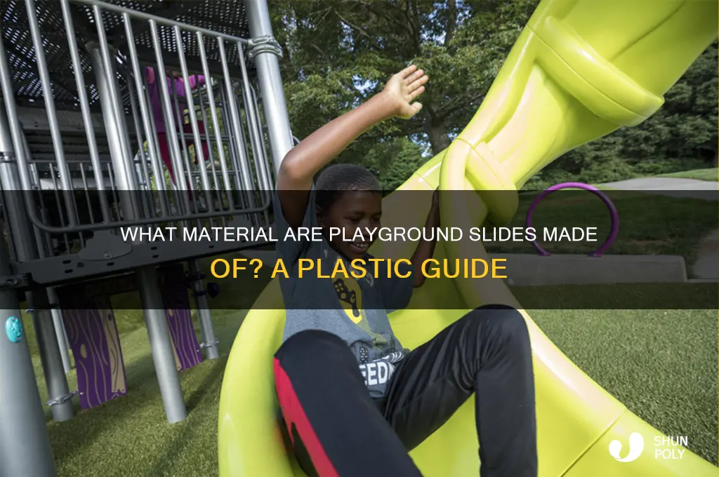 what plastic are slides made of