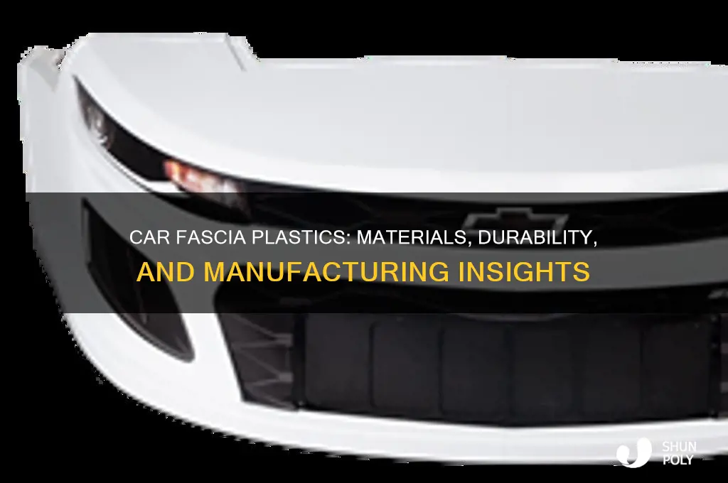 what plastic are the fascia on a car made from