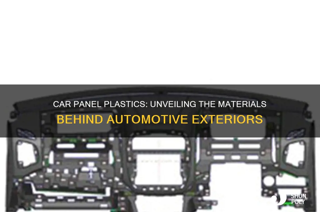 what plastic are the panels on a car made from