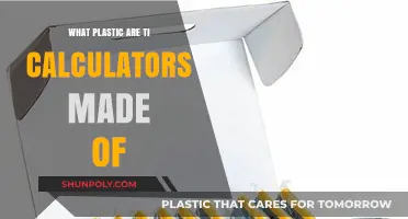 Unveiling the Plastic Composition of TI Calculators: A Material Analysis