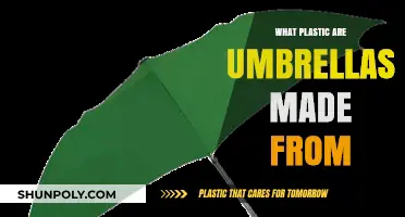 Unveiling the Plastic Secrets: What Material Makes Umbrellas Durable?