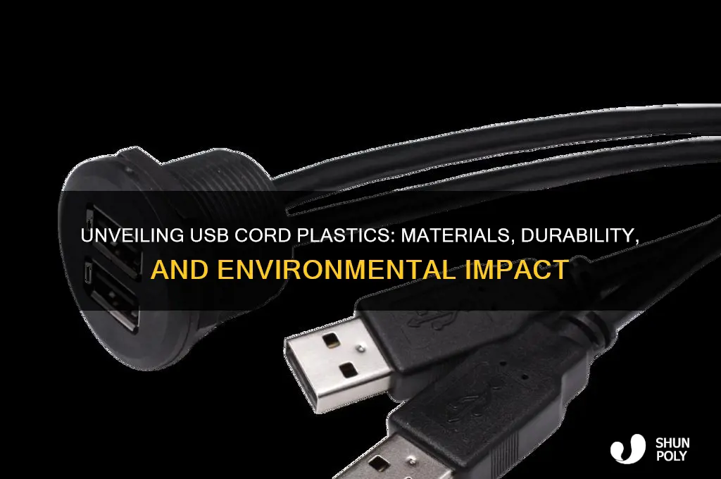 what plastic are usb cords made of