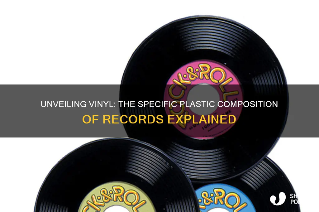 what plastic are vinyl records made from