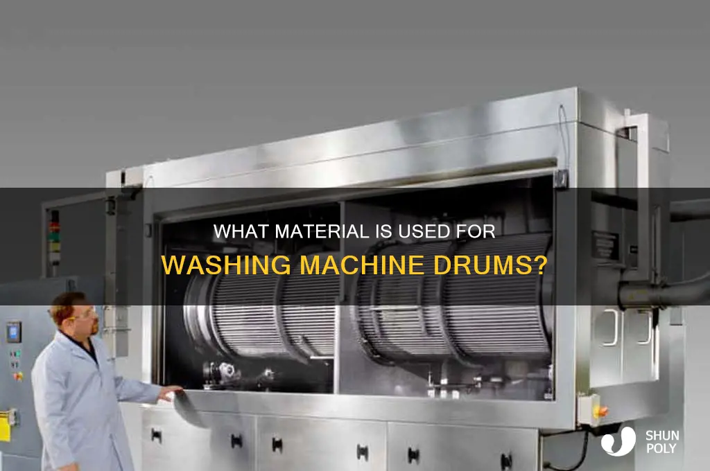 what plastic are washing machine drums made of